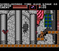 une photo d'Ã©cran de Castlevania sur Nintendo Nes